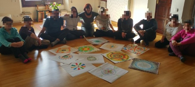 Taller d'artterapia a Hospitalia